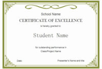 Blank Birth Certificate For School Project Best Of Student intended for Student Council Certificate Template 8 Ideas Free