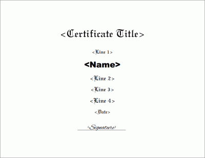 Blank Borderless Certificate Template | Certificate pertaining to Borderless Certificate Templates