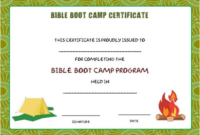 Boot Camp Certificate Template (7) – Templates Example with Boot Camp Certificate Template