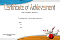 Bowling Certificate Of Achievement Free Printable 3 pertaining to Best Bowling Certificate Template Free 8 Frenzy Designs
