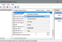 Certificate Autoenrollment In Windows Server 2016 (Part 2 in Best Workstation Authentication Certificate Template