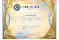 Certificate (Horizontal) Jpeg intended for High Resolution Certificate Template
