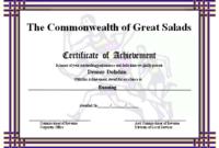 Certificate Of Achievement – Runners Printable Certificate throughout New Running Certificate Templates 10 Fun Sports Designs