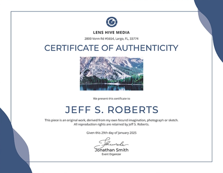 Certificate Of Authenticity: Templates, Design Tips, Fake with regard to Photography Certificate Of Authenticity Template