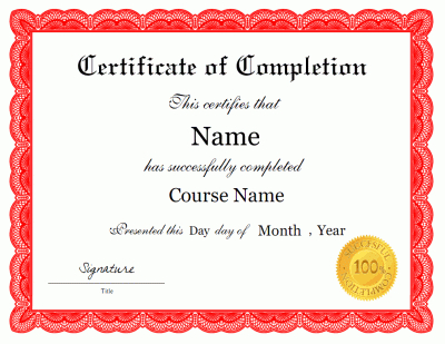 Certificate Of Completion Template | Certificate Of with New First Aid Certificate Template Top 7 Ideas Free