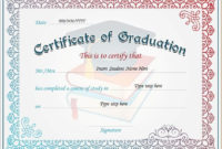 Certificate Of Graduation For Ms Word Download At Http throughout Graduation Certificate Template Word