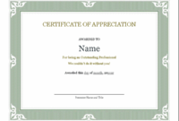 Certificate Of Recognition For Administrative Professional with regard to Template For Recognition Certificate