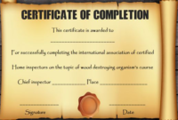 Certificate Scroll Template (5) – Templates Example for Fresh Certificate Scroll Template