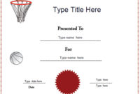 Certificate Street: Free Award Certificate Templates – No with New Netball Achievement Certificate Editable Templates