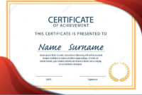 Certificate Template Size – Template For Certificate for Certificate Template Size