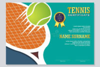 Certificate Template Stock Vector. Illustration Of intended for Table Tennis Certificate Templates Free 10 Designs