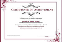 Certificate Template Word | Free Certificate Templates intended for Fresh Award Certificate Templates Word 2007