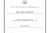 Certificates Of Appreciation 102 with regard to Best Formal Certificate Of Appreciation Template