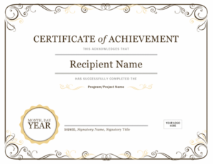 Certificates – Office in Best Employee Anniversary Certificate Template