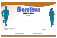Chicago Marathon Finisher Certificate Free Printable 2 intended for Unique Finisher Certificate Templates