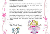 Children'S Personalized Tooth Fairydianesdigitaldesigns regarding Fresh Tooth Fairy Certificate Template Free