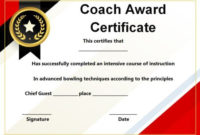 Coach Certificate Of Appreciation: 9 Professional Templates throughout Best Best Coach Certificate Template