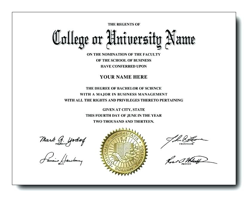 College Graduation Certificate Template (5) - Templates intended for Best College Graduation Certificate Template