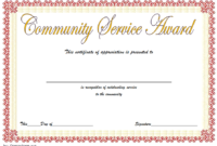 Community Service Certificate Template Free: 12+ Best Ideas regarding Community Service Certificate Template Free Ideas