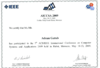 Conference Certificate Of Attendance Template (8 regarding New Conference Certificate Of Attendance Template