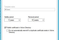 Configuring Active Directory Certificate Services And Auto regarding Active Directory Certificate Templates