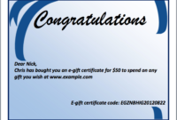 Congratulations Certificate Template – Microsoft Word Templates with Fresh Congratulations Certificate Template