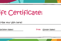 Create A Gift Certificate With These Free Microsoft Word within Quality Microsoft Gift Certificate Template Free Word