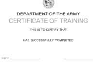 Da Form 87 Download Printable Pdf Or Fill Online Certificate within Unique Army Certificate Of Completion Template