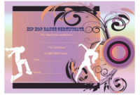 Dance Certificate Template – 26+ Free Certificates For Dance inside Hip Hop Certificate Templates