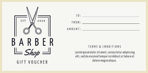 Design Your Own Barber Shop Gift Certificate throughout Quality Barber Shop Certificate Free Printable 2020 Designs