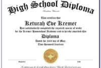Diploma Certificate Template Eps Free Download | Vincegray2014 throughout Fresh Ged Certificate Template Download