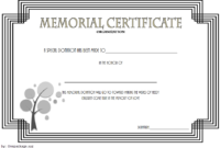 Donation In Memory Of Certificate Template Free 4 within New Donation Certificate Template Free 14 Awards