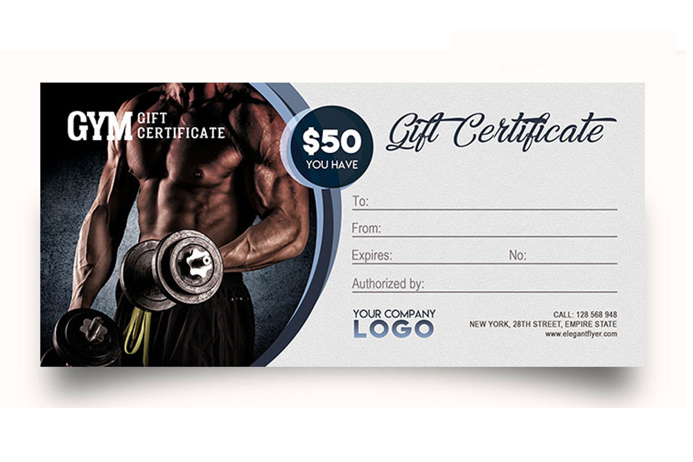 Download This Free Gift Certificate Template In Psd within Fitness Gift Certificate Template
