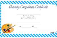 Drawing Award Certificate Template Free 1 | Awards regarding Quality Drawing Competition Certificate Templates