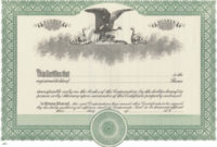 Duke 2 Stock Certificates within Corporate Share Certificate Template