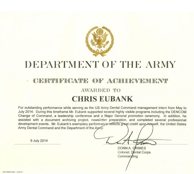 ❤️ Free Sample Certificate Of Achievement Template❤️ in Fresh Certificate Of Achievement Army Template