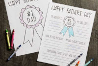 Easy Father'S Day Crafts Kids Can Make | Better Homes & Gardens with regard to New Certificate For Best Dad 9 Best Template Choices