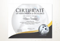 Editable Bowling Zertifikat Vorlage, Sport Zertifikat Award, Druckbare  Sport Zertifikate, Bowling Award, Instant Download in Bowling Certificate Template