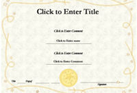 Education Award Certificate Powerpoint Templates within Award Certificate Template Powerpoint