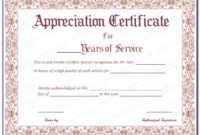 Employee Recognition Certificate Template | Vincegray2014 inside Recognition Of Service Certificate Template
