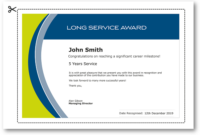 Employee Recognition Certificate Templates – Free Online Tool intended for Unique Recognition Of Service Certificate Template