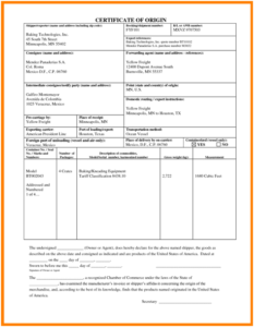 🥰Free Printable Certificate Of Origin Form Template [Pdf throughout Fresh Nafta Certificate Template