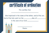 🥰Free Sample Certification Of Ordination Templates🥰 in Ordination Certificate Templates