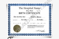 Fake Birth Certificate – Fake Birth Certificate Uk – 650X650 throughout Novelty Birth Certificate Template