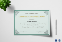 Felicitation Certificate Template (7) – Templates Example inside Felicitation Certificate Template