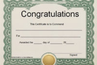 Felicitation Certificate Template | Certificate Of intended for Felicitation Certificate Template