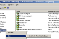 Finding Certificate Template In Certificate Authority inside Quality Certificate Authority Templates