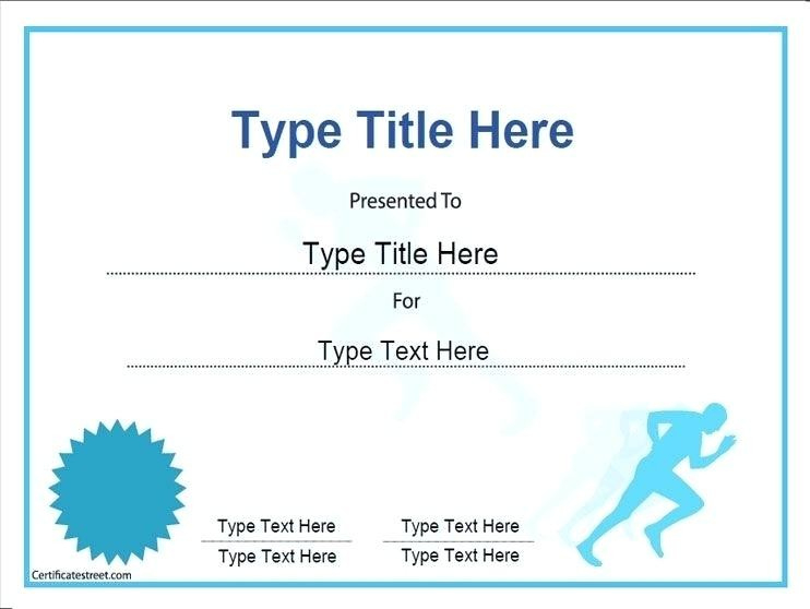 Finisher Certificate Template Cross Country Templates inside Quality Finisher Certificate Template