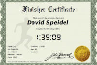 Finisher Certificates | Granite State Race Services for Quality Finisher Certificate Template