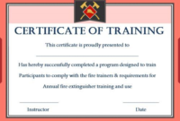 Fire Extinguisher Certificate Template (1) - Templates throughout Quality Fire Extinguisher Certificate Template